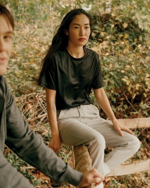 Logotrade dāvanas foto: Iqoniq Tikal pārstrādāta poliestera ātri žūstošs sporta t-krekls