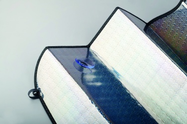 Logotrade ziemassvētku dāvanas foto: Salokāms vējstikla saulessargs