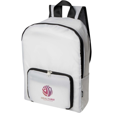 Logotrade korporatīvās dāvanas foto: EcoFold RPET saliekamā mugursoma 15L