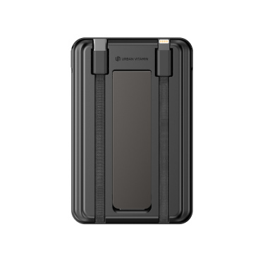 Logotrade korporatīvās dāvanas foto: Urban Vitamin Redwood 5in1 5000mah 20W PD magnētiskā jaudas banka