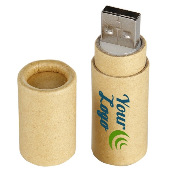 Logotrade Ideja dāvanas foto: Kartona USB zibatmiņa