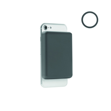 Logotrade ziemassvētku dāvanas foto: Magnētiskais bezvadu lādētājs 15W, 5000 mAh
