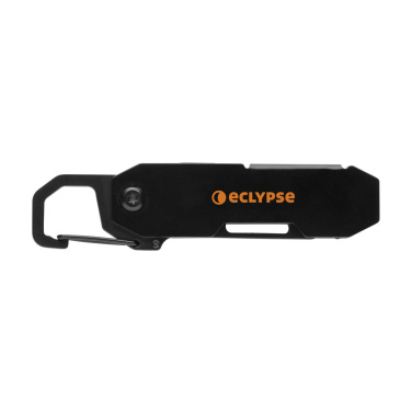 Logotrade Ideja dāvanas foto: Gear X salokāms ikdienas lietošanai paredzēts rīks ar karabīni un paku griezēju