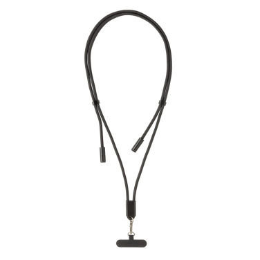 Logotrade dāvanas foto: LoopAmp RCS RPET regulējams telefona vads ar 60 W kabeli