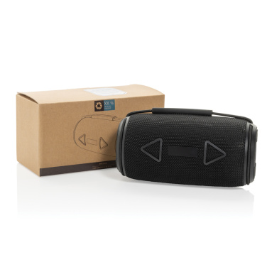 Logotrade korporatīvās dāvanas foto: Prisma RCS pārstrādātas plastmasas IPX 4 ūdensizturīgs 16 W skaļrunis