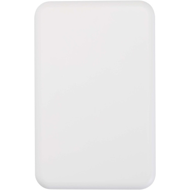 Logotrade dāvanas foto: Acrab 10.000 mAh 15W magnētiskā bezvadu pārnēsājamā uzlādes ierīce ar 20W PD - izgatavota no pārstrādātas plastmasas