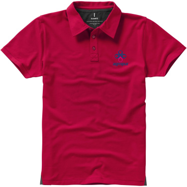 Logotrade ziemassvētku dāvanas foto: Markham vīriešu elastīgs polo ar īsām piedurknēm