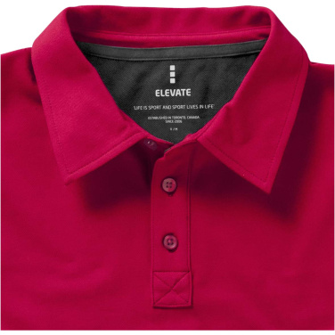 Logotrade dāvanas foto: Markham vīriešu elastīgs polo ar īsām piedurknēm