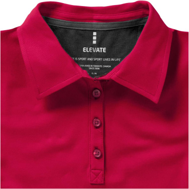 Logotrade biznesa dāvanas foto: Markham sieviešu elastīgs polo ar īsām piedurknēm