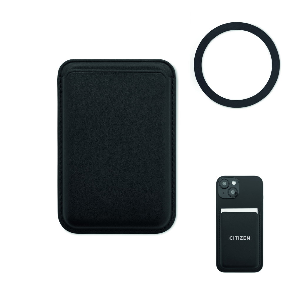 Logotrade logo dāvanas foto: Magnētiskā kredītkaršu turētājs