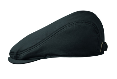 Logotrade biznesa dāvanas foto: Avīžu zēna plakanā cepure 235 gr/m²