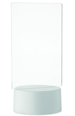 Logotrade logo dāvanas foto: Izgaismota LED piezīmju dēlis