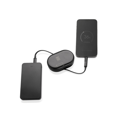 Logotrade dāvanas foto: Chargevix RCS rplastic daudzfunkcionāls 60W uzlādes komplekts