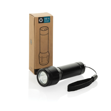 Logotrade biznesa dāvanas foto: Flara RSC pārstrādātas plastmasas USB uzlādējama lukturītis