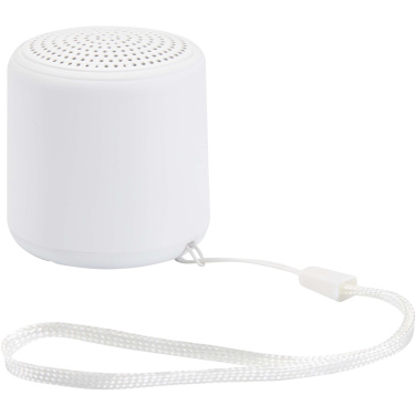 Logotrade korporatīvās dāvanas foto: Velkis 3W pārstrādātas plastmasas bezvadu Bluetooth® skaļrunis