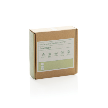 Logotrade logo dāvanas foto: TrimBlade uzlādējams ceļojumu skuveklis IPX7