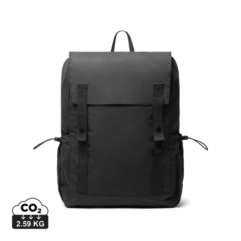 Logotrade Ideja dāvanas foto: KENTO URBAN RCS pārstrādāta neilona ikdienas mugursoma