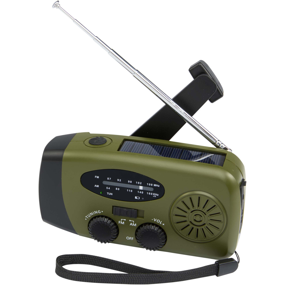 Logotrade korporatīvās dāvanas foto: Avior RCS pārstrādātas plastmasas avārijas radio