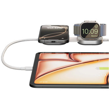 Logotrade ziemassvētku dāvanas foto: Zens Pro 3 140W USB-C 3-in-1 uzlādes kabelis