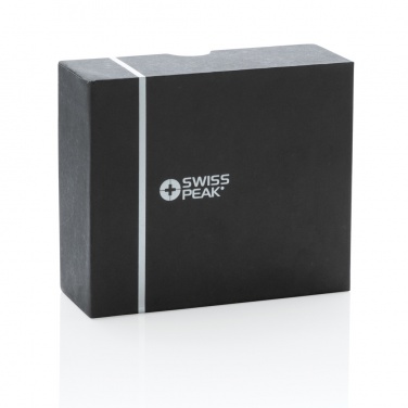 Логотрейд pекламные cувениры картинка: Наушники-вкладыши Swiss Peak TWS 2.0 из переработанного пластика RCS