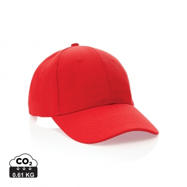 Логотрейд бизнес-подарки картинка: Кепка Impact 6 panel 280gr из переработанного хлопка с трассером AWARE™