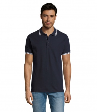 Лого трейд pекламные подарки фото: PASADENA men polo 200g