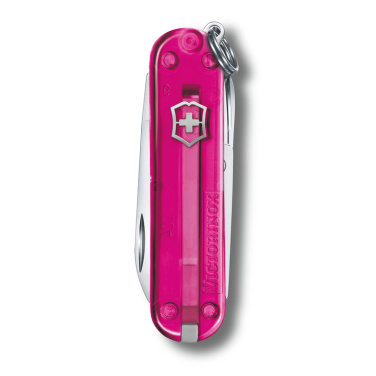 Логотрейд pекламные cувениры картинка: Карманный нож Classic SD прозрачный Victorinox