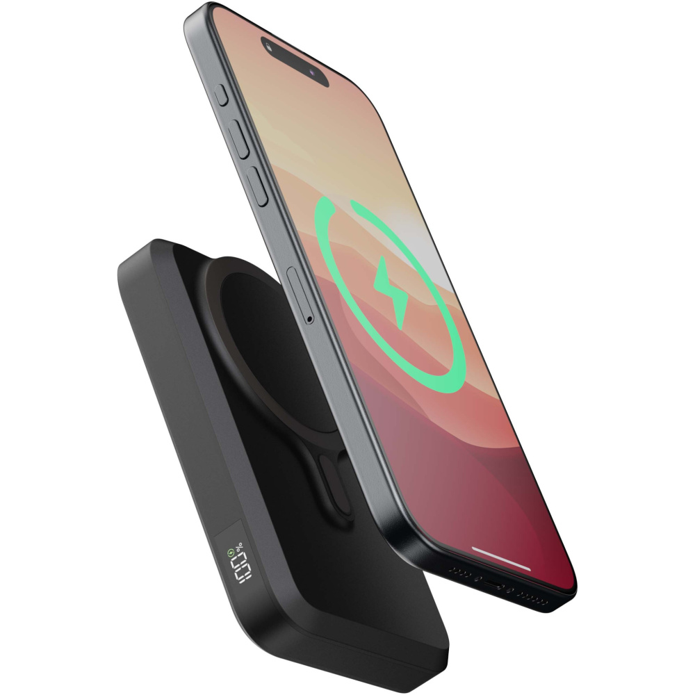 Лого трейд pекламные продукты фото: Xtorm FS5W101 магнитное беспроводное портативное зарядное устройство емкостью 10 000 мАч