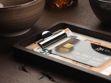 Лого трейд pекламные cувениры фото: Холдер для счёта 1873121