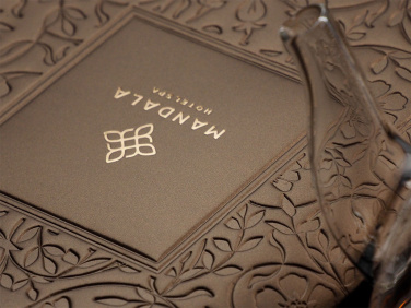 Лого трейд pекламные cувениры фото: Карточка меню Ambiente 1178336