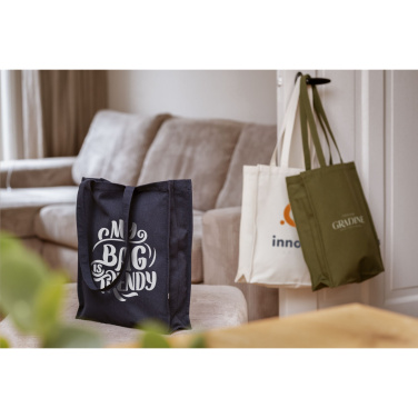 Логотрейд pекламные подарки картинка: Твердая сумка GRS Recycled Canvas (340 г/м²)