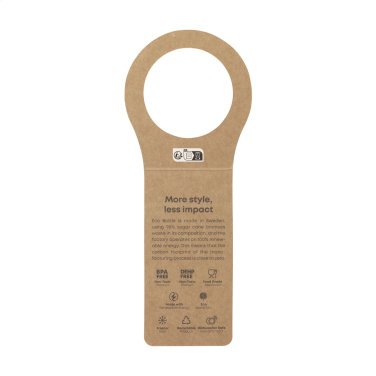 Логотрейд бизнес-подарки картинка: EcoBottle Slim 450 мл на растительной основе - произведено в ЕС