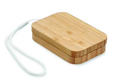 Лого трейд pекламные продукты фото: 15W wireless charger in bamboo