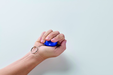 Логотрейд pекламные cувениры картинка: PU ball shape key ring