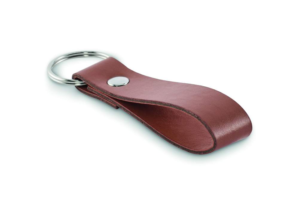 Лого трейд pекламные продукты фото: PU loop key ring