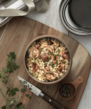 Лого трейд pекламные cувениры фото: Стеклянная миска для обеда Black+Blum 750 мл