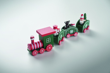Лого трейд pекламные подарки фото: Wooden Christmas train