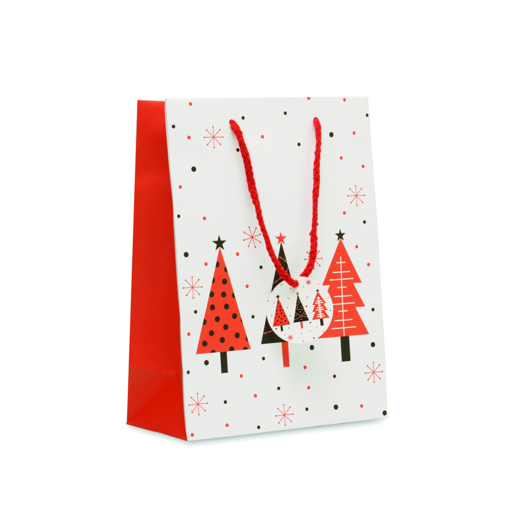 Логотрейд pекламные подарки картинка: Gift paper bag medium