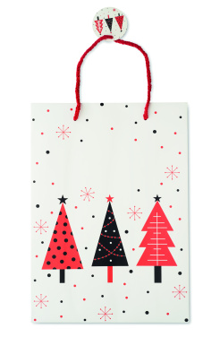 Лого трейд pекламные подарки фото: Gift paper bag large