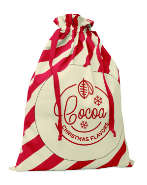 Лого трейд pекламные продукты фото: Large Santa cotton bag