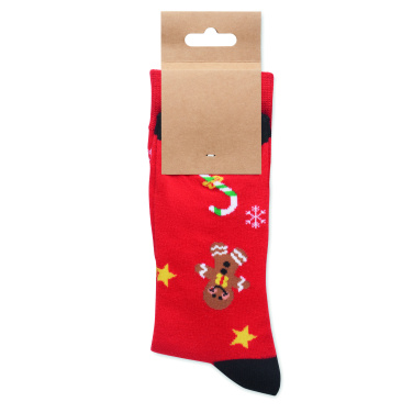 Лого трейд pекламные продукты фото: Pair of Christmas socks L