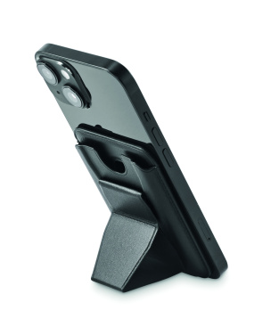 Логотрейд pекламные продукты картинка: Magnetic PU cardholder