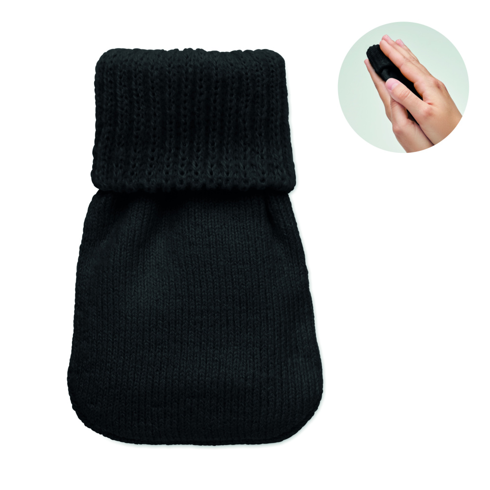 Логотрейд pекламные продукты картинка: Hand warmer knitted polyester