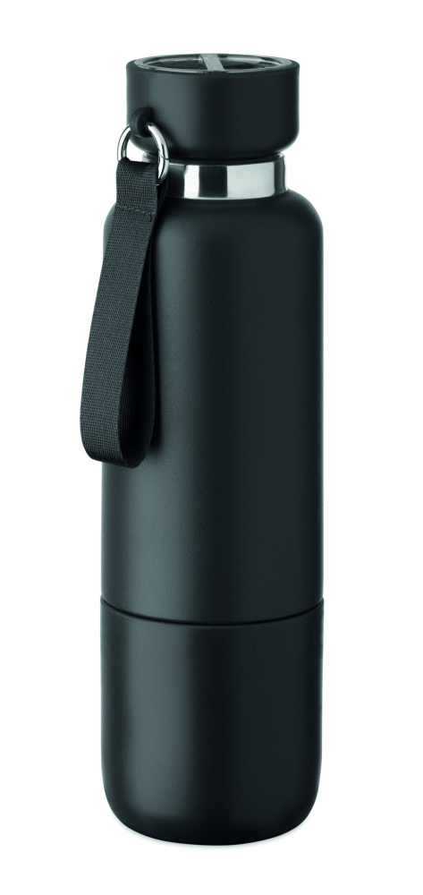 Логотрейд pекламные cувениры картинка: Double wall bottle 500ml