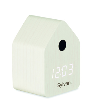 Лого трейд бизнес-подарки фото: MDF cuckoo alarm clock