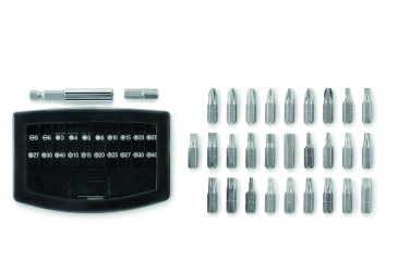 Лого трейд pекламные cувениры фото: 32 pcs screwdriver bit set