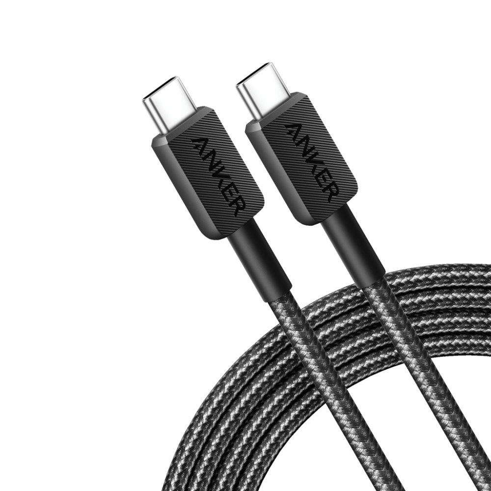 Лого трейд pекламные продукты фото: Кабель Anker USB-C — USB-C 1,8 метра, 60 Вт