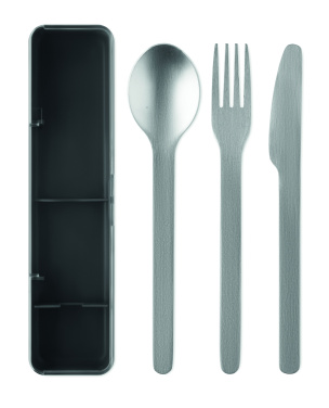Лого трейд pекламные подарки фото: Stainless steel cutlery set