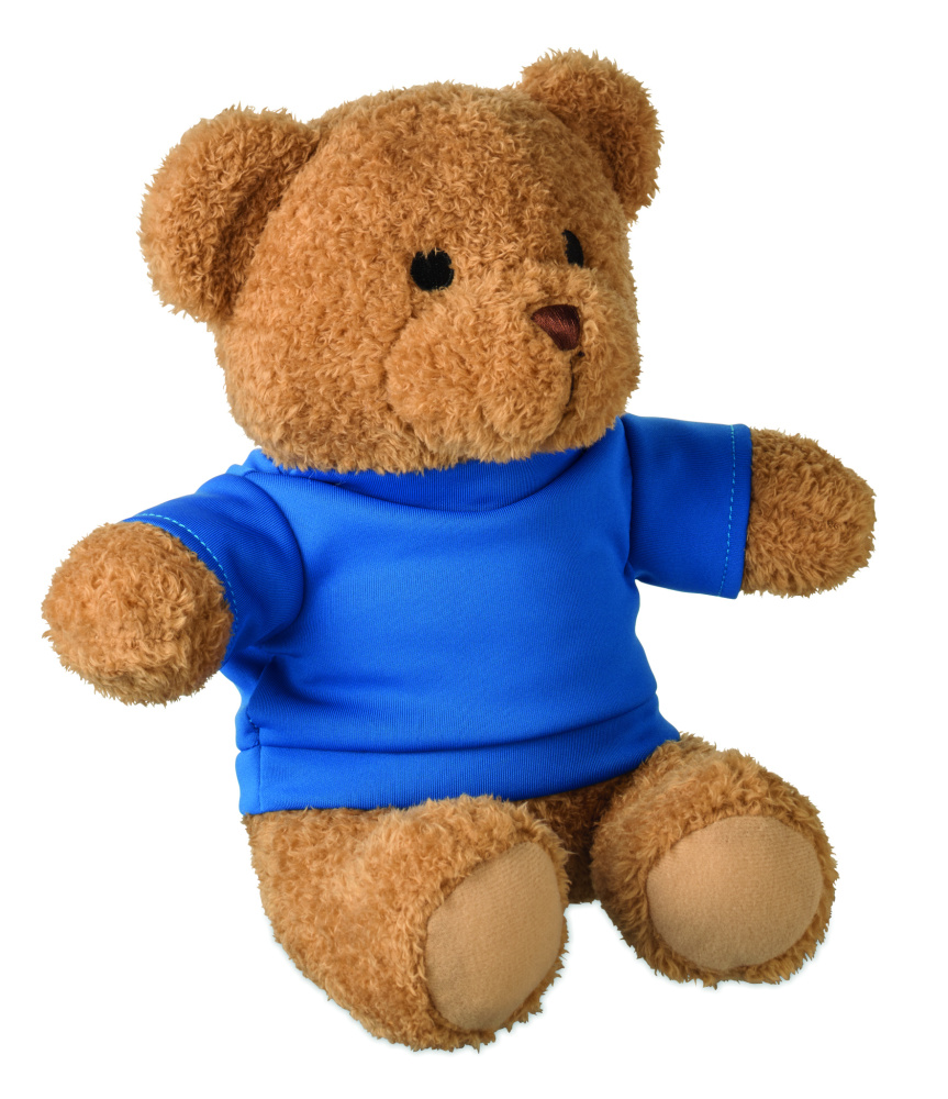 Логотрейд pекламные продукты картинка: Teddy bear with t-shirt 23 cm
