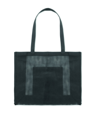 Логотрейд pекламные cувениры картинка: RPET mesh shopping bag